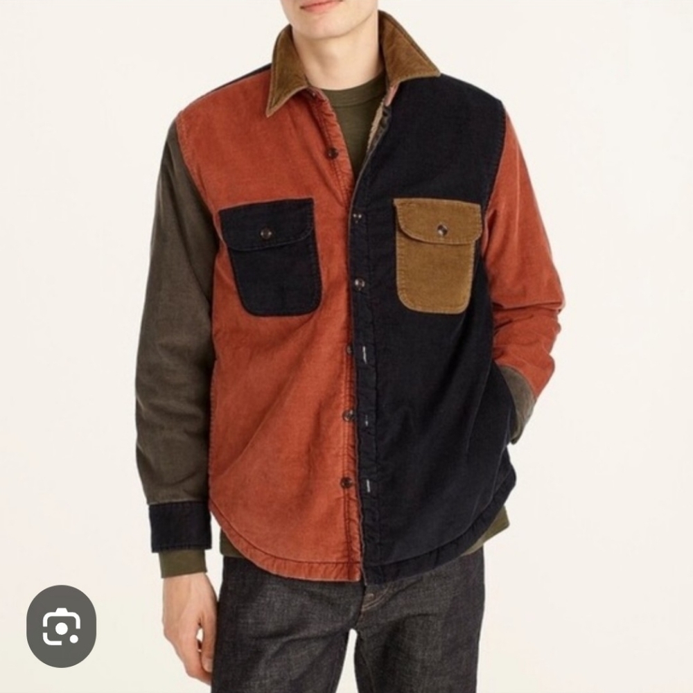J. Crew Multicolor Corduroy Jacket